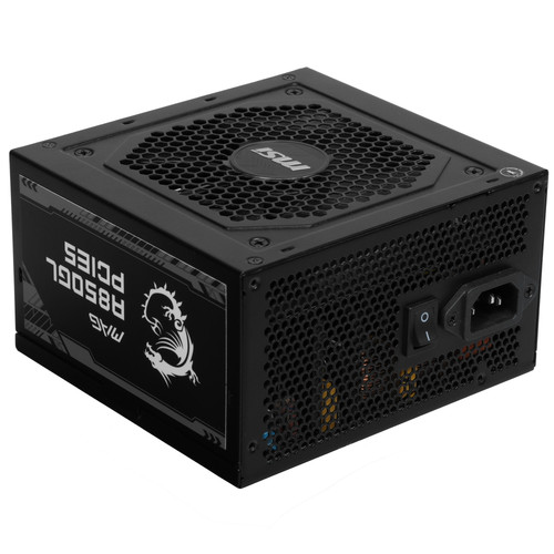 Купить Блок питания MSI MAG A850GL PCIE5  черный  5449947. Характеристики, отзывы и цены в Донецке