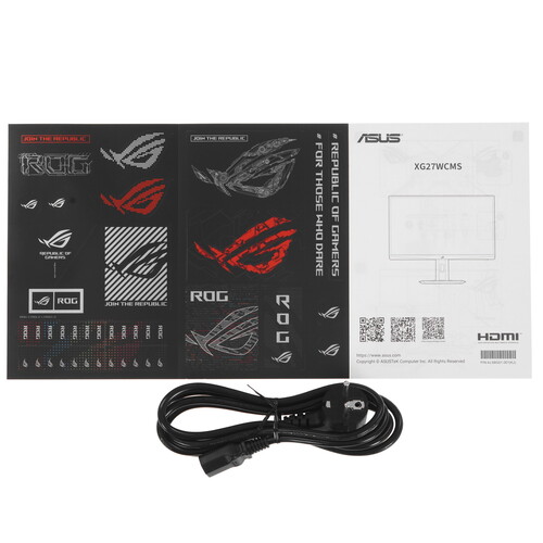 Купить 27" Монитор ASUS ROG Strix XG27WCMS черный  5619431. Характеристики, отзывы и цены в Донецке