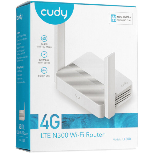 Купить Роутер Cudy LT300  5632325. Характеристики, отзывы и цены в Донецке