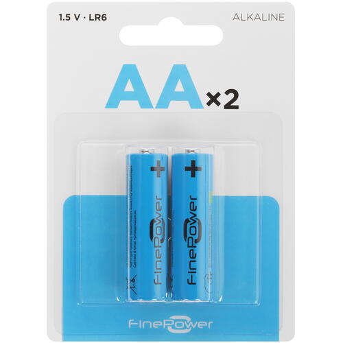 Купить Батарейка FinePower AA / AA (LR6/ER14505/FR6/R6P)  5410494. Характеристики, отзывы и цены в Донецке
