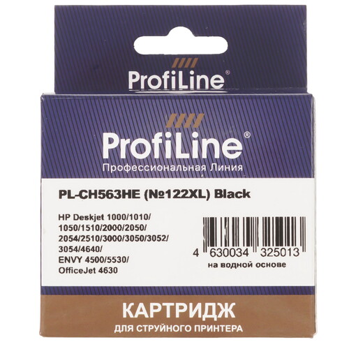 Купить Картридж ProfiLine PL-CH563HE (№122XL) черный  9129001. Характеристики, отзывы и цены в Донецке