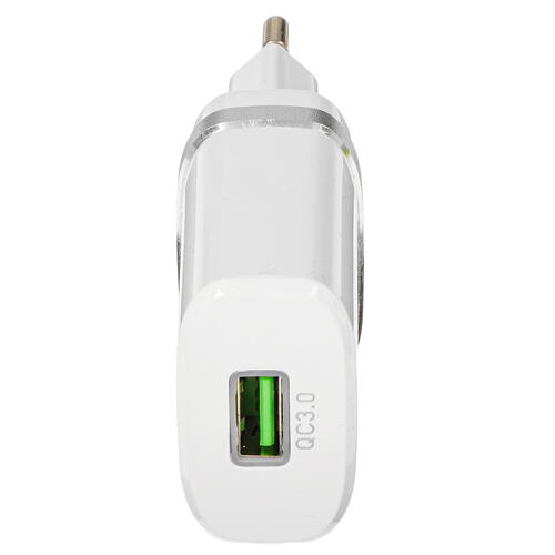 Купить Сетевое зарядное устройство Hoco C12Q Smart белый  5367553. Характеристики, отзывы и цены в Донецке