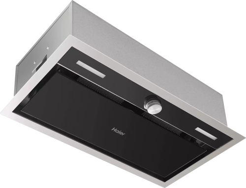 Купить Вытяжка полновстраиваемая Haier HVX-BI664GB черный/серебристый  9123802. Характеристики, отзывы и цены в Донецке