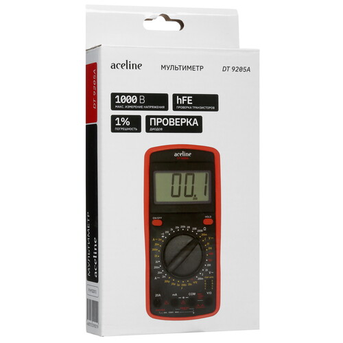 Купить Мультиметр Aceline DT 9205A  5424889. Характеристики, отзывы и цены в Донецке