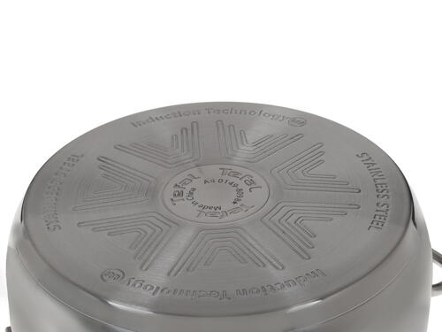Купить Кастрюля Tefal Intuition G6 B8644474 2.9 л 20 см серебристый  1257351. Характеристики, отзывы и цены в Донецке