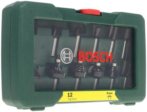 Купить Набор фрез Bosch 2607019466 12 шт  1066579. Характеристики, отзывы и цены в Донецке