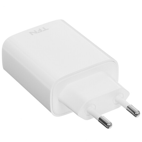 Купить Сетевое зарядное устройство TFN RAPID Type-C PD 20W белый  5367359. Характеристики, отзывы и цены в Донецке