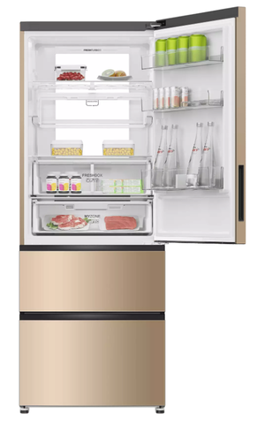 Купить Холодильник многодверный   Haier A4F742CGGU1 золотистый  9291521. Характеристики, отзывы и цены в Донецке