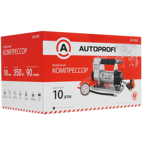 Купить Компрессор Autoprofi AK-900  9106312. Характеристики, отзывы и цены в Донецке