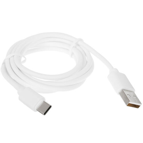 Купить Кабель круглый FinePower USB Type-C - USB 2.0 Type-A белый 1.5 м  4707547. Характеристики, отзывы и цены в Донецке