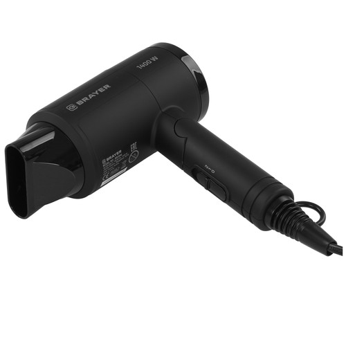 Купить Фен Brayer BR3040 черный  8147142. Характеристики, отзывы и цены в Донецке