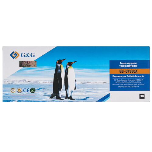Купить Картридж лазерный G&G GG-CF360A черный  9914017. Характеристики, отзывы и цены в Донецке