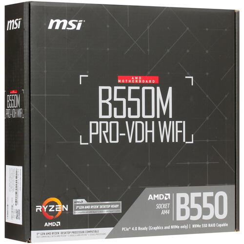 Купить Материнская плата MSI B550M PRO-VDH WIFI  1679845. Характеристики, отзывы и цены в Донецке