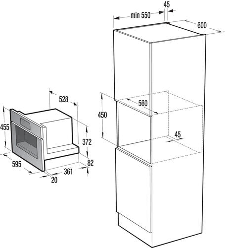 Купить Встраиваемая кофемашина Gorenje CMA9200UX черный  9112169. Характеристики, отзывы и цены в Донецке