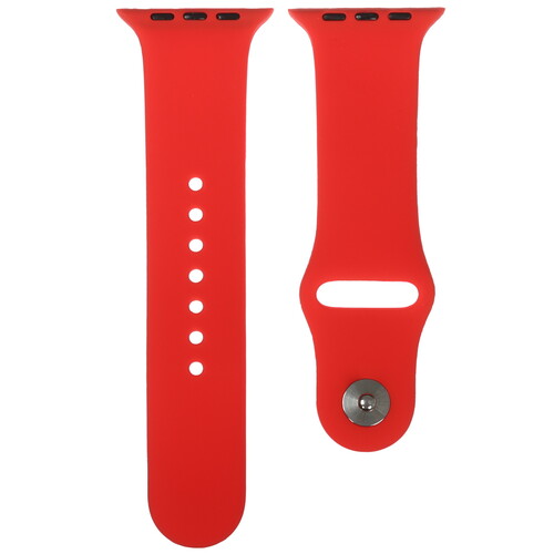 Купить Ремешок Red Line для Apple Watch 42/ 44/ 45mm красный  5608011. Характеристики, отзывы и цены в Донецке