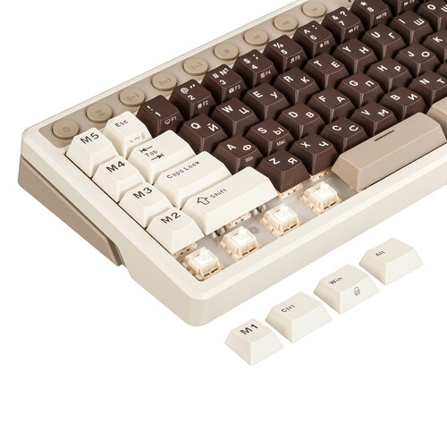 Купить Клавиатура  проводная + беспроводная Royal Kludge M70  9268013. Характеристики, отзывы и цены в Донецке