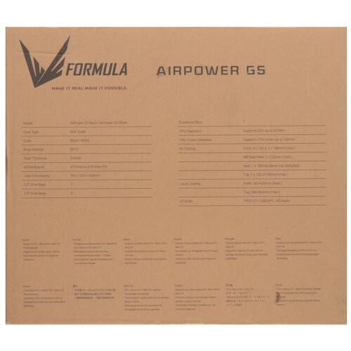 Купить Корпус Formula V Line Air Power G5  9211143. Характеристики, отзывы и цены в Донецке