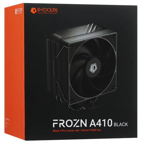 Купить Кулер для процессора ID-COOLING FROZN A410 BLACK  черный  5435590. Характеристики, отзывы и цены в Донецке