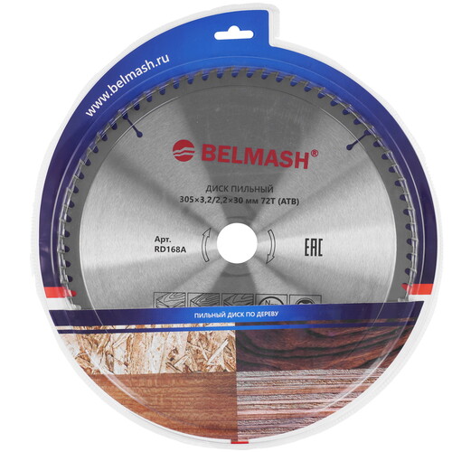 Купить Диск пильный BELMASH RD168A  9153358. Характеристики, отзывы и цены в Донецке