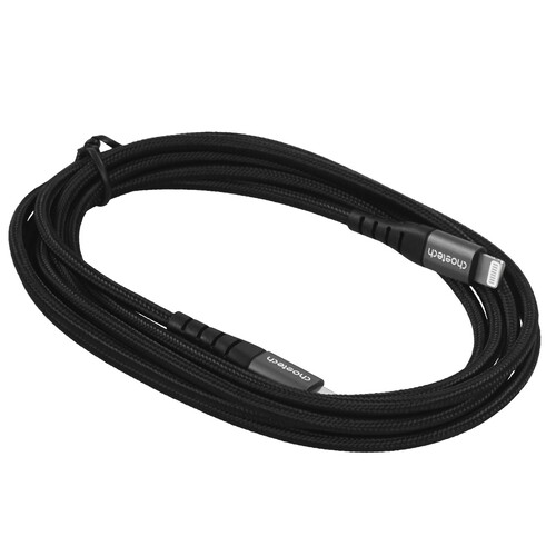 Купить Кабель круглый Choetech Lightning 8-pin MFI - USB Type-C черный 2 м  5478792. Характеристики, отзывы и цены в Донецке
