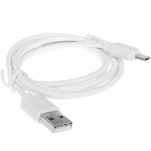 Купить Кабель круглый FinePower micro USB - USB 2.0 Type-A белый 1 м  1382429. Характеристики, отзывы и цены в Донецке