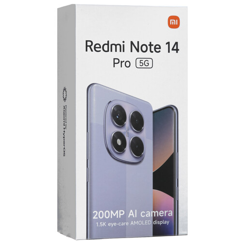 Купить 6.67" Смартфон Xiaomi Redmi Note 14 Pro 5G 256 ГБ фиолетовый  5606806. Характеристики, отзывы и цены в Донецке