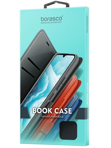Купить Чехол-книжка  BoraSCO для POCO F7 Pro черный  5622588. Характеристики, отзывы и цены в Донецке