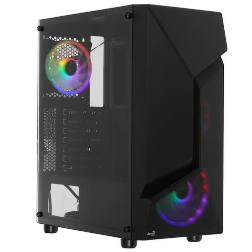 Купить Корпус AeroCool Scape [Scape-G-BK-v2] черный  9905792. Характеристики, отзывы и цены в Донецке