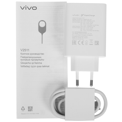 Купить 6.77" Смартфон Vivo V60 512 ГБ серый  5640625. Характеристики, отзывы и цены в Донецке