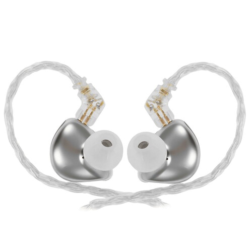 Купить Проводные наушники KZ ZES серебристый 2022  5605137. Характеристики, отзывы и цены в Донецке