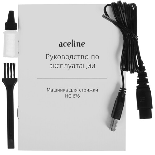 Купить Машинка для стрижки Aceline HС-676 серый/черный  5611191. Характеристики, отзывы и цены в Донецке