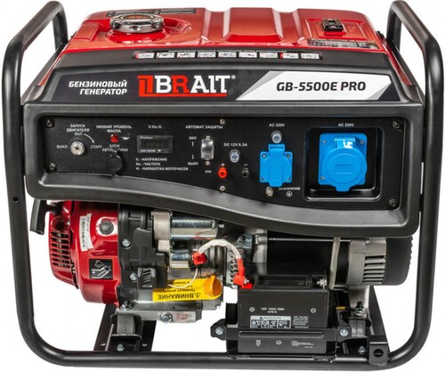 Купить Электрогенератор   бензиновый Brait GB5500Е PRO  9230901. Характеристики, отзывы и цены в Донецке