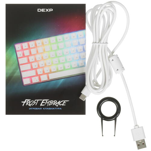 Клавиатура проводная DEXP Frost Embrace Купить Клавиатура проводная DEXP Frost Embrace  5061741. Характеристики, отзывы и цены в Донецке