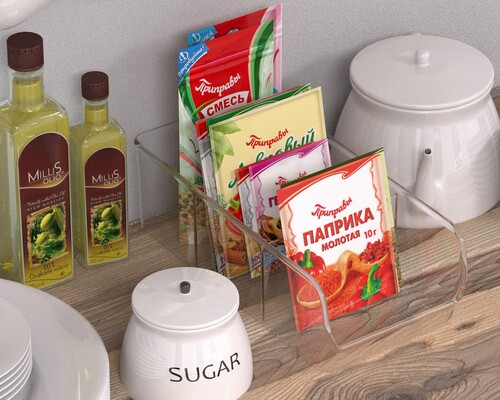 Купить Органайзер BEROSSI Raido прозрачный  9214899. Характеристики, отзывы и цены в Донецке