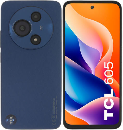 Купить 6.7" Смартфон TCL 605 256 ГБ синий  9325046. Характеристики, отзывы и цены в Донецке
