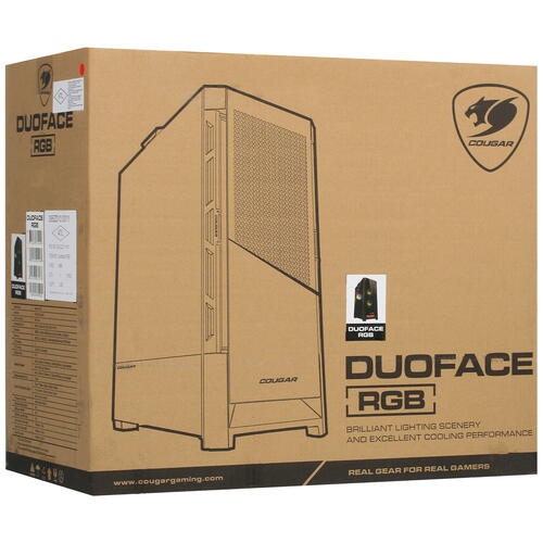 Купить Корпус Cougar Duoface RGB  5050196. Характеристики, отзывы и цены в Донецке