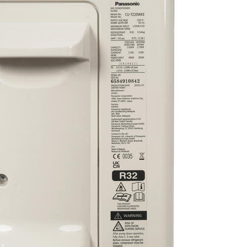 Купить Кондиционер настенный сплит-система Panasonic CS-TZ20WKEW/CU-TZ20WKE белый  9986631. Характеристики, отзывы и цены в Донецке