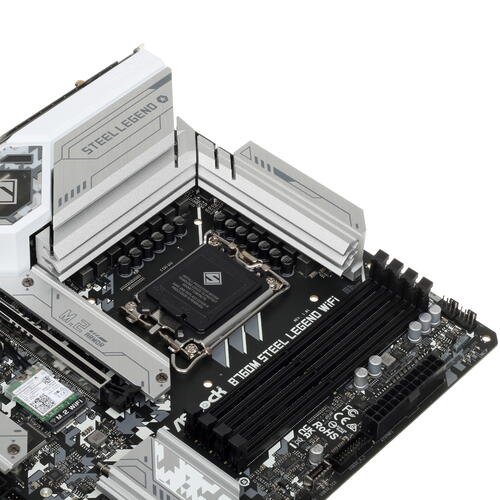 Купить Материнская плата ASRock B760M Steel Legend WiFi  5094818. Характеристики, отзывы и цены в Донецке