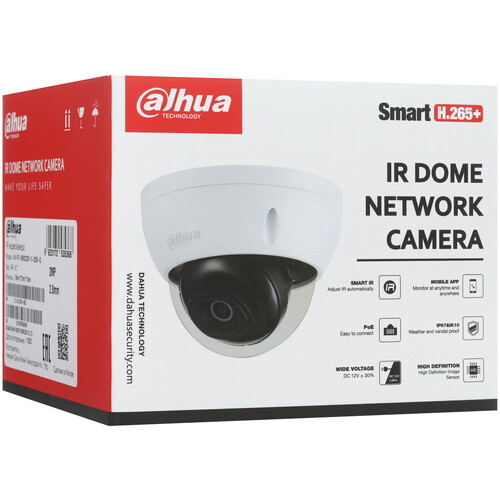 Купить IP-камера Dahua DH-IPC-HDBW2230EP-S-0280B-S2  9125584. Характеристики, отзывы и цены в Донецке