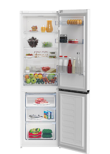 Купить Холодильник с морозильником   Beko B1RCSK362W белый  9033952. Характеристики, отзывы и цены в Донецке