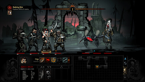 Купить Дополнение для игры Darkest Dungeon: The Crimson Court (Steam)  5601552. Характеристики, отзывы и цены в Донецке