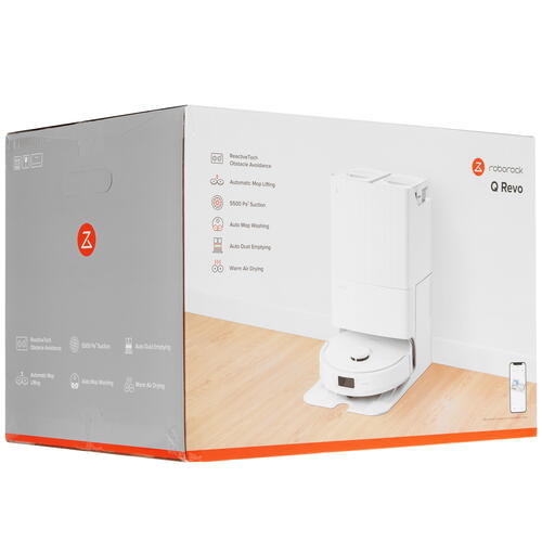Купить Робот-пылесос Roborock Q Revo белый  5425321. Характеристики, отзывы и цены в Донецке