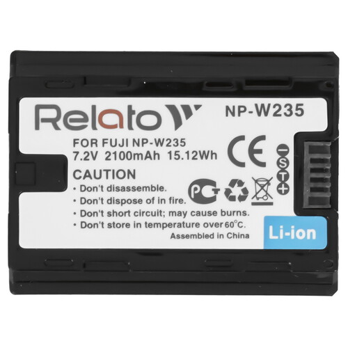 Купить Аккумулятор Relato NP-W235  9142836. Характеристики, отзывы и цены в Донецке
