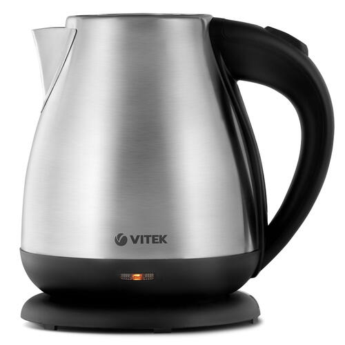 Купить Электрочайник Vitek VT-7012 серебристый  5354330. Характеристики, отзывы и цены в Донецке