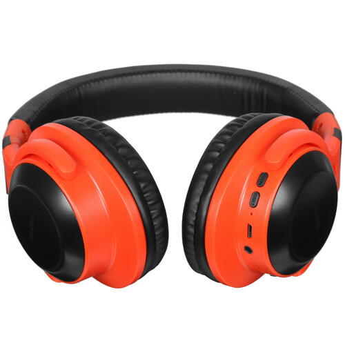 Купить Беспроводные/проводные наушники Rombica Mysound BH-15 оранжевый  4770870. Характеристики, отзывы и цены в Донецке