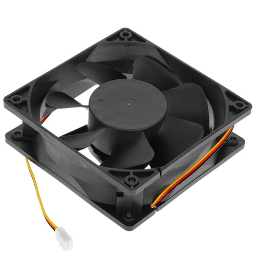 Купить Вентилятор Gembird [D12038BM-3] черный  5008445. Характеристики, отзывы и цены в Донецке