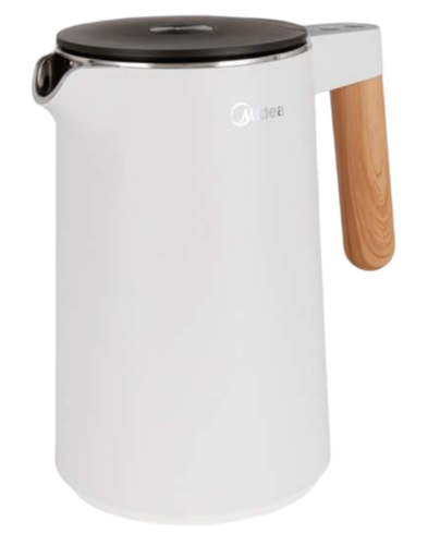 Купить Электрочайник Midea MK-9092 белый  9186111. Характеристики, отзывы и цены в Донецке