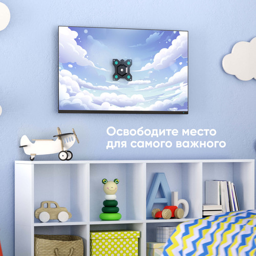 Купить Кронштейн для ТВ ONKRON R1 черный  5470591. Характеристики, отзывы и цены в Донецке