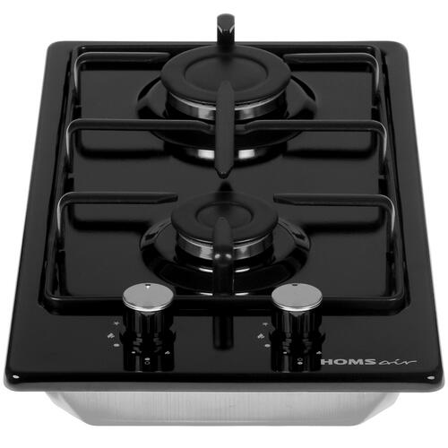 Купить Газовая варочная поверхность HOMSair HGE323GCBK  8185451. Характеристики, отзывы и цены в Донецке