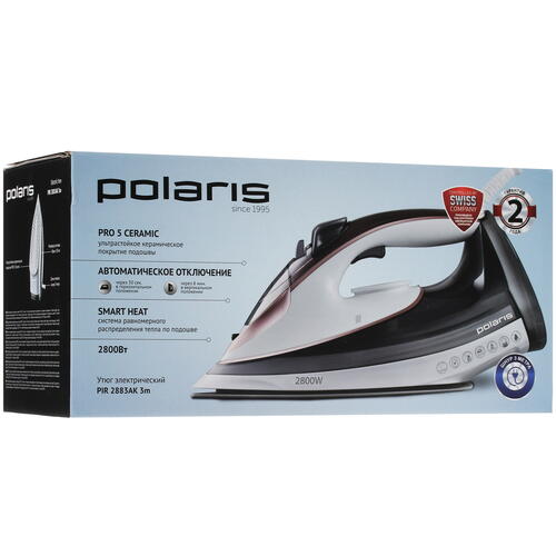 Купить Утюг Polaris PIR 2883AK 3m белый  4895233. Характеристики, отзывы и цены в Донецке
